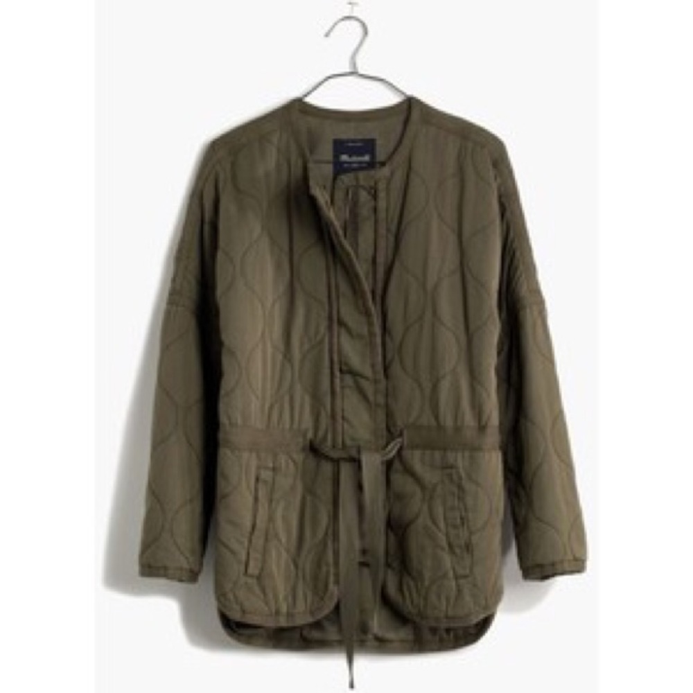 Madewell Quilted Drawstring Jacket